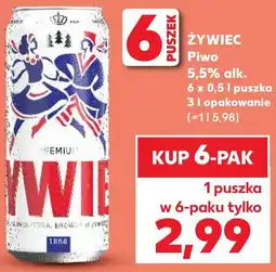 Kaufland Piwo Żywiec oferta