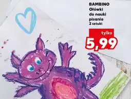 Kaufland Bambino Ołówki do nauki pisania oferta