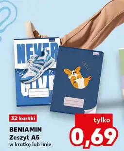 Kaufland Zeszyt A5 BENIAMIN oferta
