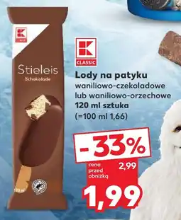 Kaufland Lody na patyku Classic oferta