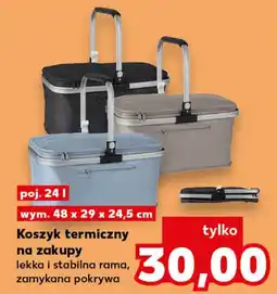 Kaufland Koszyk termiczny na zakupy oferta