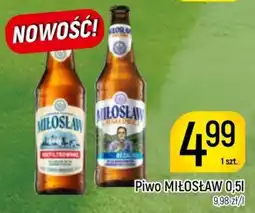 Delikatesy Piotruś Pan Piwo MIŁOŚLAW oferta