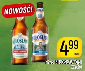 Delikatesy Piotruś Pan Piwo MIŁOŚLAW oferta