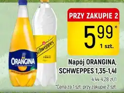 Delikatesy Piotruś Pan Napój ORANGINA, SCHWEPPES oferta