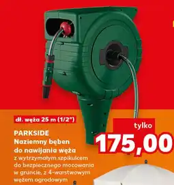 Kaufland Parkside Naziemny bęben do nawijania węża oferta
