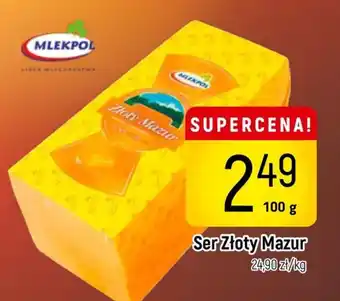 Delikatesy Piotruś Pan Ser Złoty Mazur oferta