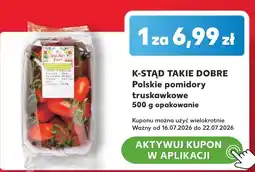 Kaufland K-STĄD TAKIE DOBRE Polskie pomidory truskawkowe oferta