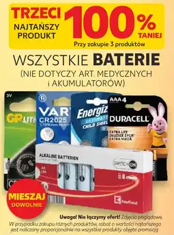 Kaufland Wszystkie baterie oferta
