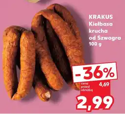 Kaufland KRAKUS Kiełbasa krucha oferta
