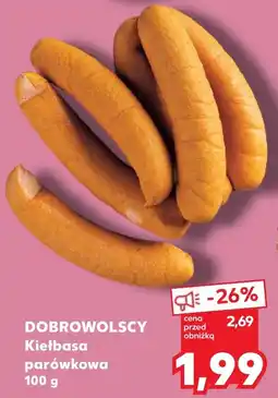 Kaufland Kiełbasa parówkowa oferta