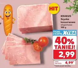 Kaufland Szynka konserwowana eksportowa oferta