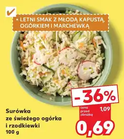 Kaufland Surówka ze świeżego ogórka i rzodkiewki oferta