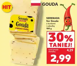 Kaufland Serenada Ser Gouda z kurkami i cebulką oferta