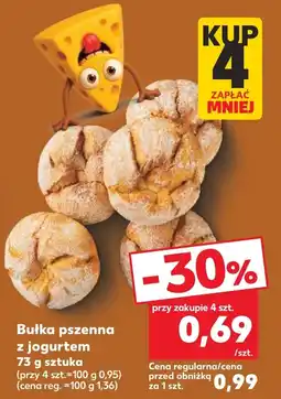 Kaufland Bułka pszenna z jogurtem oferta