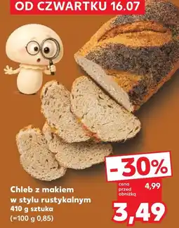 Kaufland Chleb z makiem w stylu rustykalnym oferta