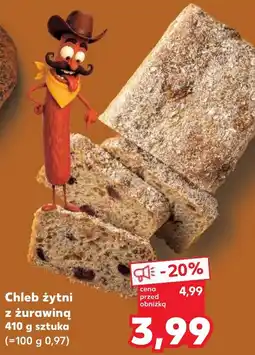 Kaufland Chleb żytni z żurawiną oferta