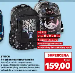 Kaufland Plecak młodzieżowy szkolny Stitch oferta