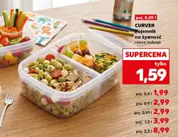Kaufland Curver pojemnik na żywność oferta