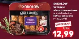 Kaufland Sokołów Cevapcici wieprzowo-wołowe w stylu kaukaskim oferta