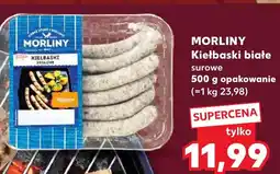 Kaufland Morliny Kiełbaski białe surowe oferta