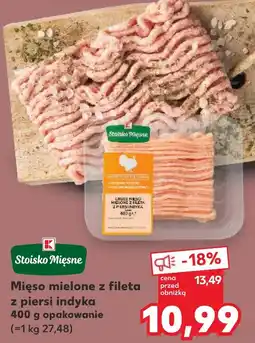 Kaufland Mięso mielone z fileta z piersi indyka oferta