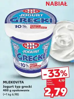 Kaufland Jogurt typ grecki oferta