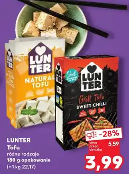 Kaufland LUNTER Tofu oferta
