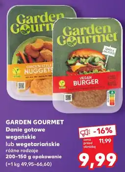 Kaufland Garden Gourmet Danie gotowe wegańskie lub wegetariańskie oferta