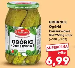 Kaufland Urbanek Ogórki konserwowe oferta