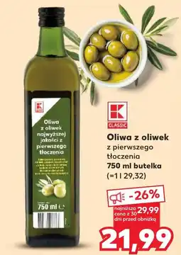 Kaufland Oliwa z oliwek z pierwszego tłoczenia oferta