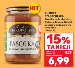 Kaufland Kuchnia Staropolska Fasolka po bretońsku z kiełbasą oferta