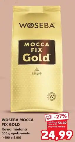 Kaufland Woseba Mocca Fix Gold oferta