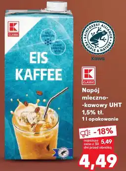 Kaufland Kawa Eis Kaffee oferta