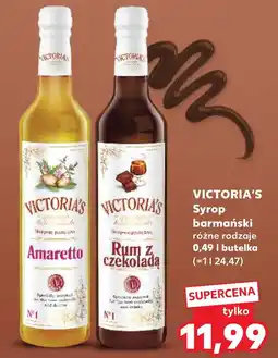 Kaufland Victoria's Syrop barmański oferta