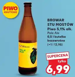 Kaufland Piwo STU MOSTÓW Pale Ale oferta