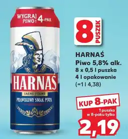 Kaufland Harnaś Piwo oferta