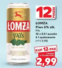 Kaufland Łomża Pils oferta