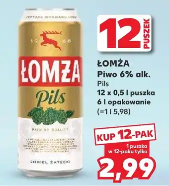 Kaufland Łomża Pils oferta