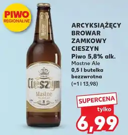 Kaufland Piwo Mastne Ale Cieszyn oferta