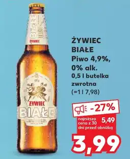 Kaufland Żywiec Białe oferta