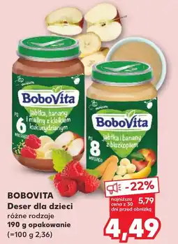 Kaufland Bobovita Deser dla dzieci oferta