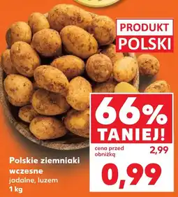 Kaufland Polskie ziemniaki wcześnie jadalne, luzem oferta