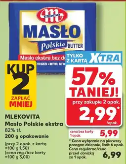 Kaufland Mlekovita Masło Polskie ekstra oferta