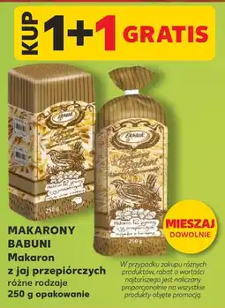 Kaufland Makaron Babuni oferta