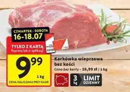 Intermarche Karkówka wieprzowa bez kości oferta