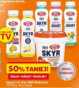 Auchan Jogurt lub skyr SBA Mlekovita oferta