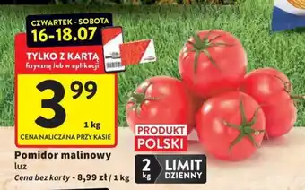 Intermarche Pomidor malinowy luz oferta