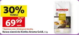 Auchan Kawa ziarnista Kimbo Aroma Gold oferta