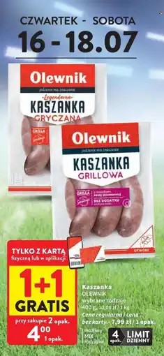 Intermarche Kaszanka Olewnik oferta