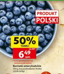 Auchan Borówki amerykańskie oferta